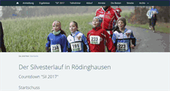 Desktop Screenshot of cvjm-roedinghausen-silvesterlauf.de