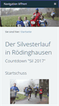 Mobile Screenshot of cvjm-roedinghausen-silvesterlauf.de